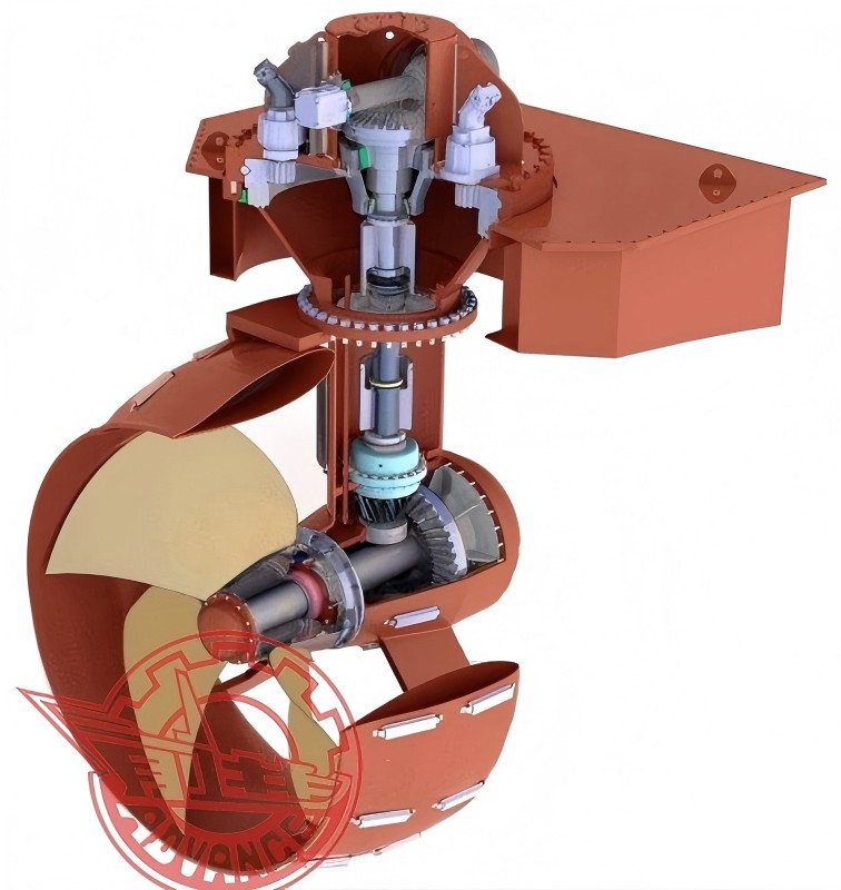 Les propulseurs rotatifs complets marins